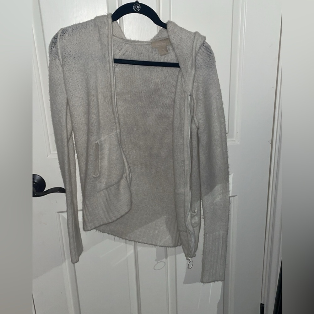 off white cardigan